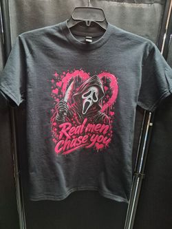 Ghostface "Real Men Chase You" Graphic T-Shirt