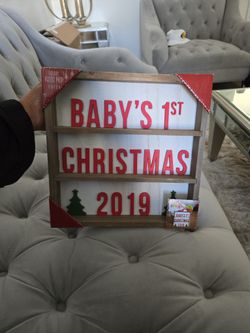 Baby's 1 St Christmas