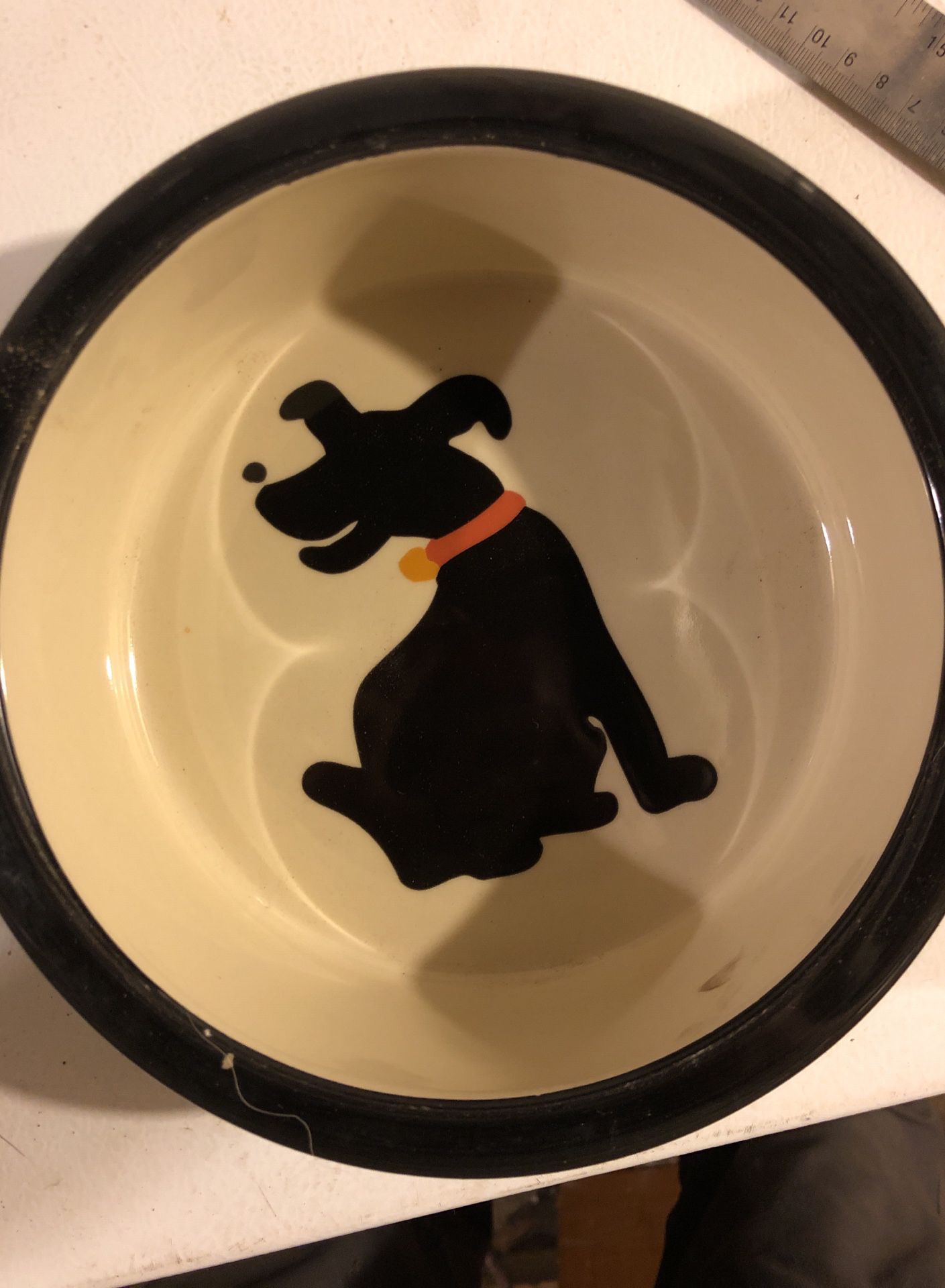 Cute Ceramic  Dog Bowl