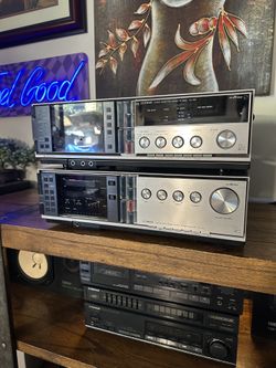 Vintage 1982 Luxman KX-102 3-Head Cassette Deck | Serviced, New Belts, Suckface Works