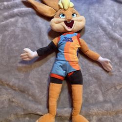 Space Jam A New Legacy Lola Bunny Tune Squad 20" Plush Rabbit Doll Stuffed