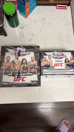 Topps chrome ufc 2026