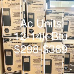 Portable Air Air Conditioning Unit. Ac Unit 12-14k BTU Cools 350-700 Sq Feet. Free Delivery $298-$359