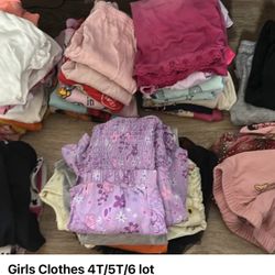 Girls 4t/5t/6 Clothes 