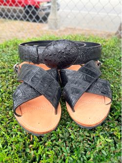 Huarache original y cinto