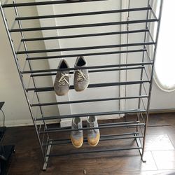 2on1 - [ ] Rolling shoe rack