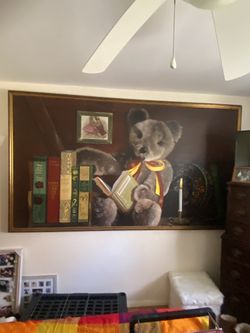 Teddy Bear Painting
