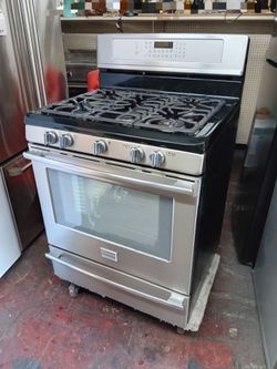 Frigidaire pro 5-burner gas range stove 30-inch