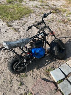 Custom mini bike