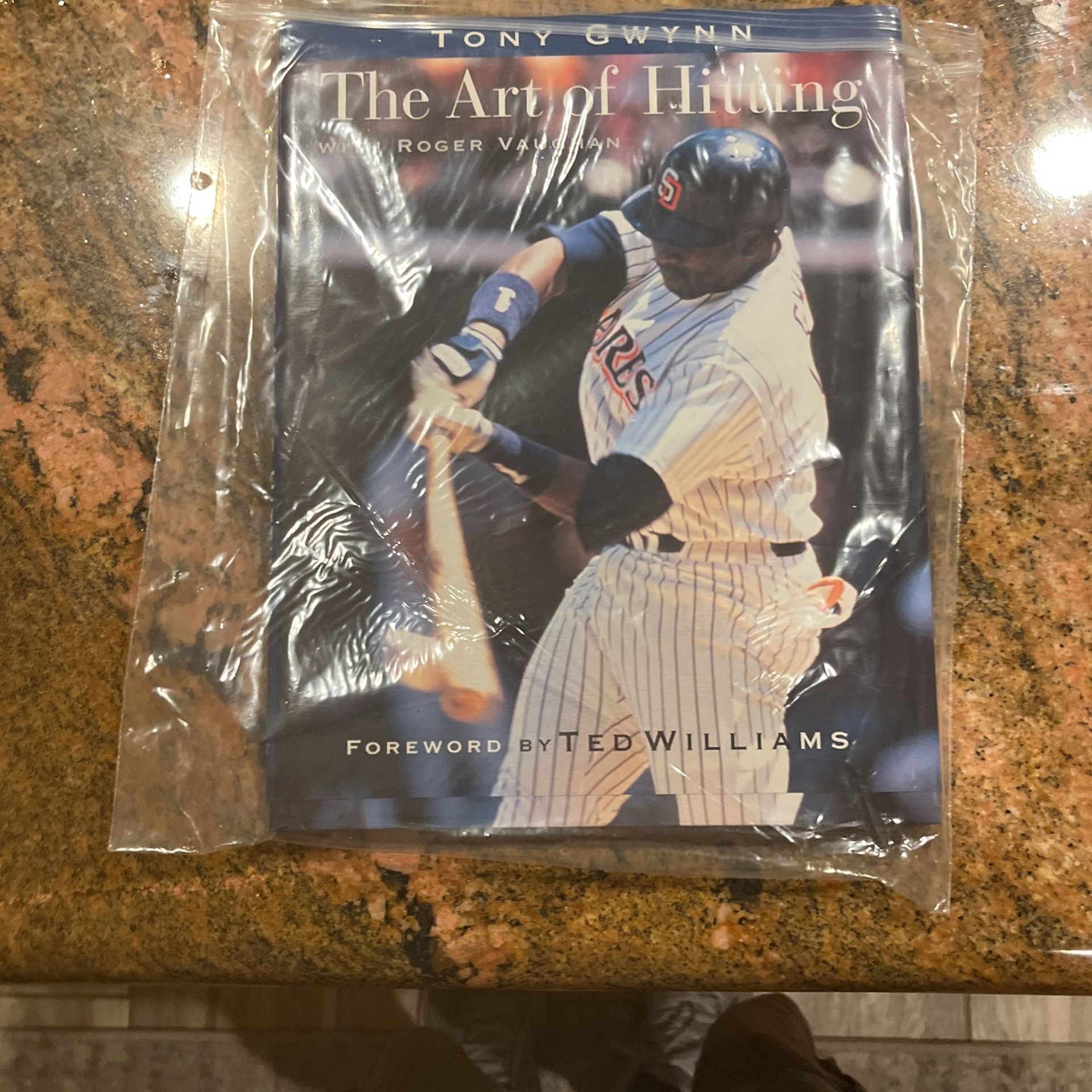 Tony Gwynn Final Home Game Ticket And Card . The Art Of Hitting Tony Gwynn Book