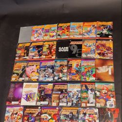 Nintendo Power Magazines Vol. 56–91 (Missing 59 & 75) - ~34 Issues - Good Condition