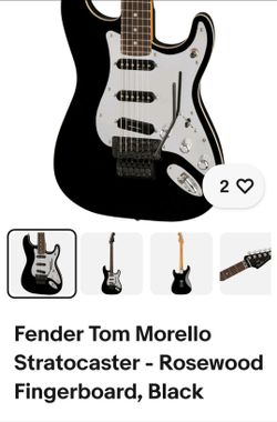 Fender stratocaster, Tom Morello signature