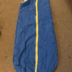 Baby Deedee Sleep Nest – Heavyweight | Size Large | Blue & Lime Green