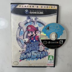Super Mario Sunshine Nintendo GameCube Video GAME