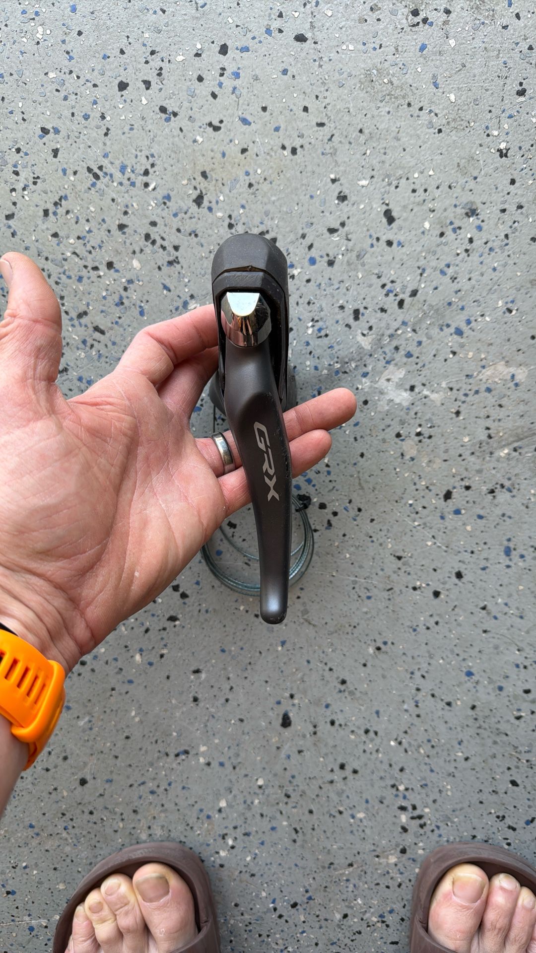 Shimano GRX shifter