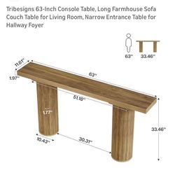 Table - Entrance Or Sofa Table