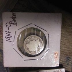 1914 D Dime