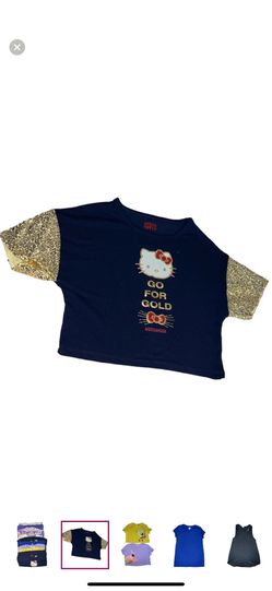 10 girls t-shirts/crop tops size 6/7 $10 Or Best Offer 