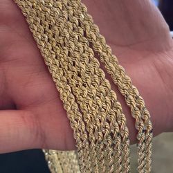 3-5mm 14k Ropes - IslandLinc