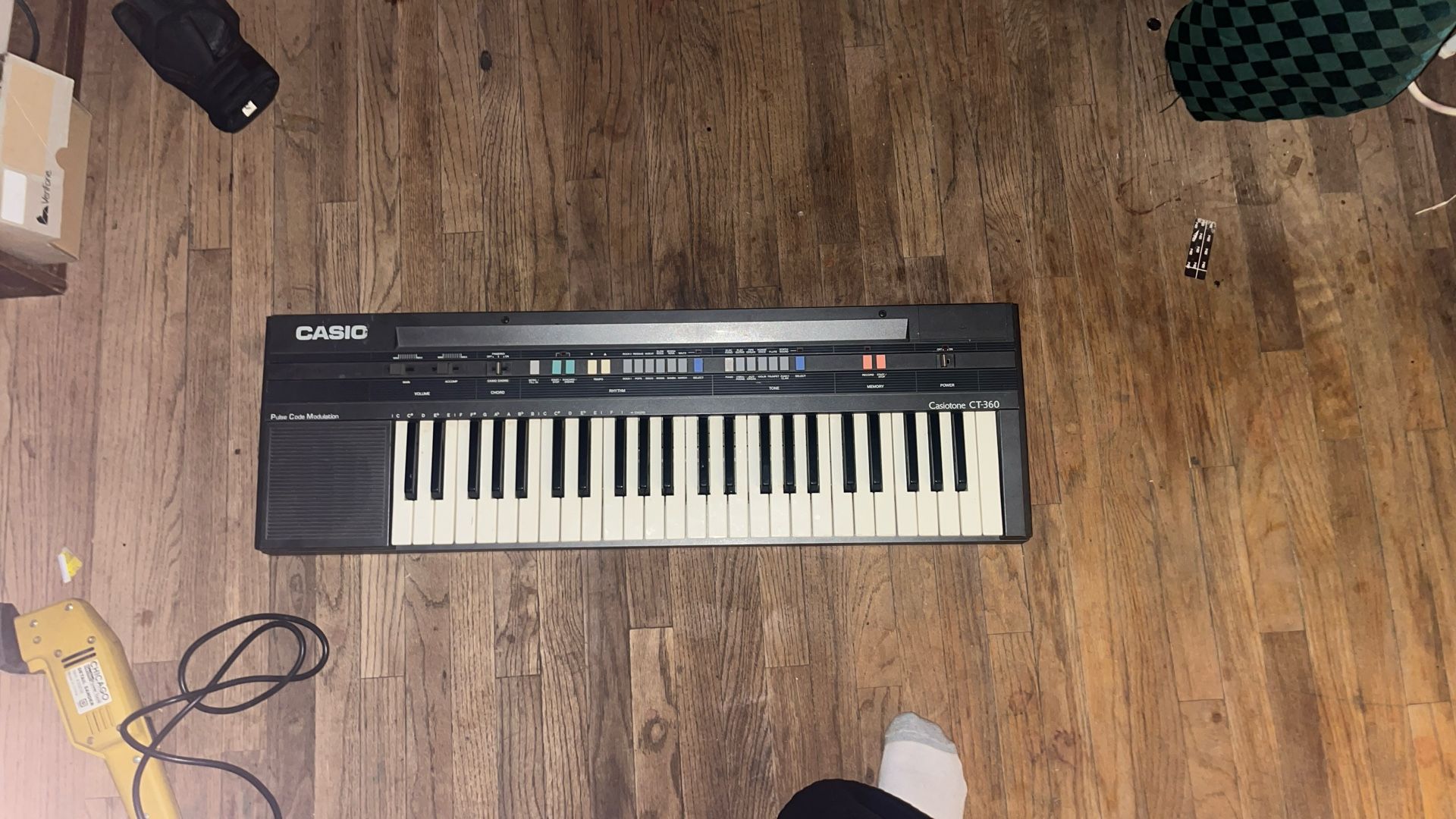 Vintage Casio Keyboard Casio Tone Ct-360