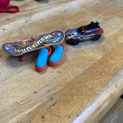 cool car and tec deck