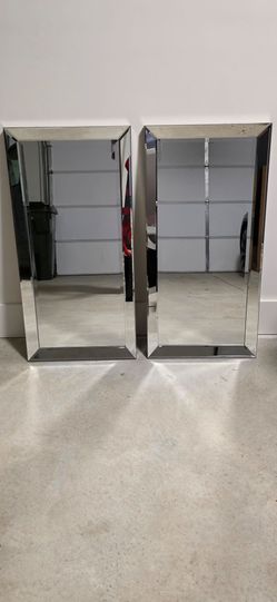 2 Luxury Bezeled Mirrors