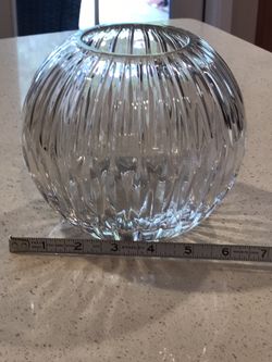 Glass Crystal Vase