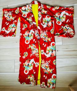 Vintage Japanese kimono-WWII family provenance