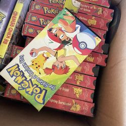 Pokémon VHS tapes