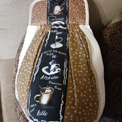 Handmade Dish Towel With Potholder 