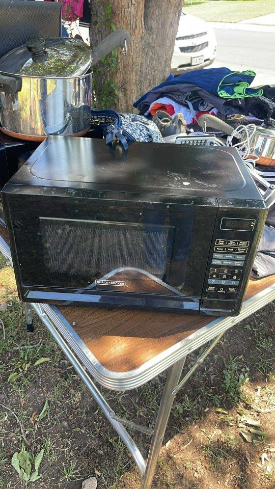 black decker microwave