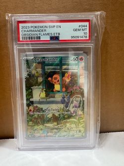 2023 Pokémon SVP ENG Charmander Promo Obsidian Flames ETB #044
