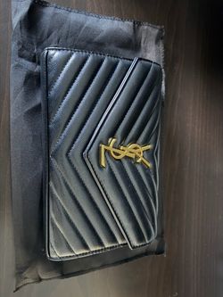 Black Quilted Leather Wallet