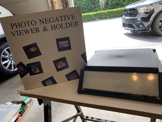 Photo Negative Viewer and Holder