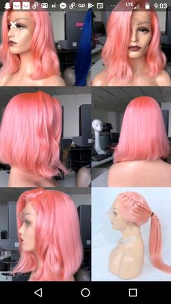 Lace front bob wig
