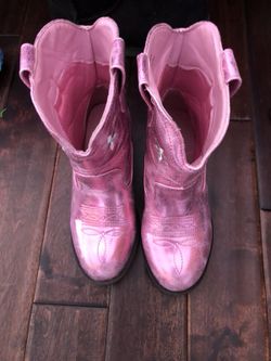 Fab Kids Cowgirl Boots Size 3