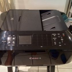 Canon MX 922 All In One Printer Fax Copier Scanner W/ Lots Of Ink!