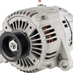 KAX Alternator 13876N Compatible with 2001–2006 Jeep Wrangler 4.0L | Replaces 13876, 13907  Vehicle Fitment: 2001-2006 Wrangler 4.0L Replacement Part 