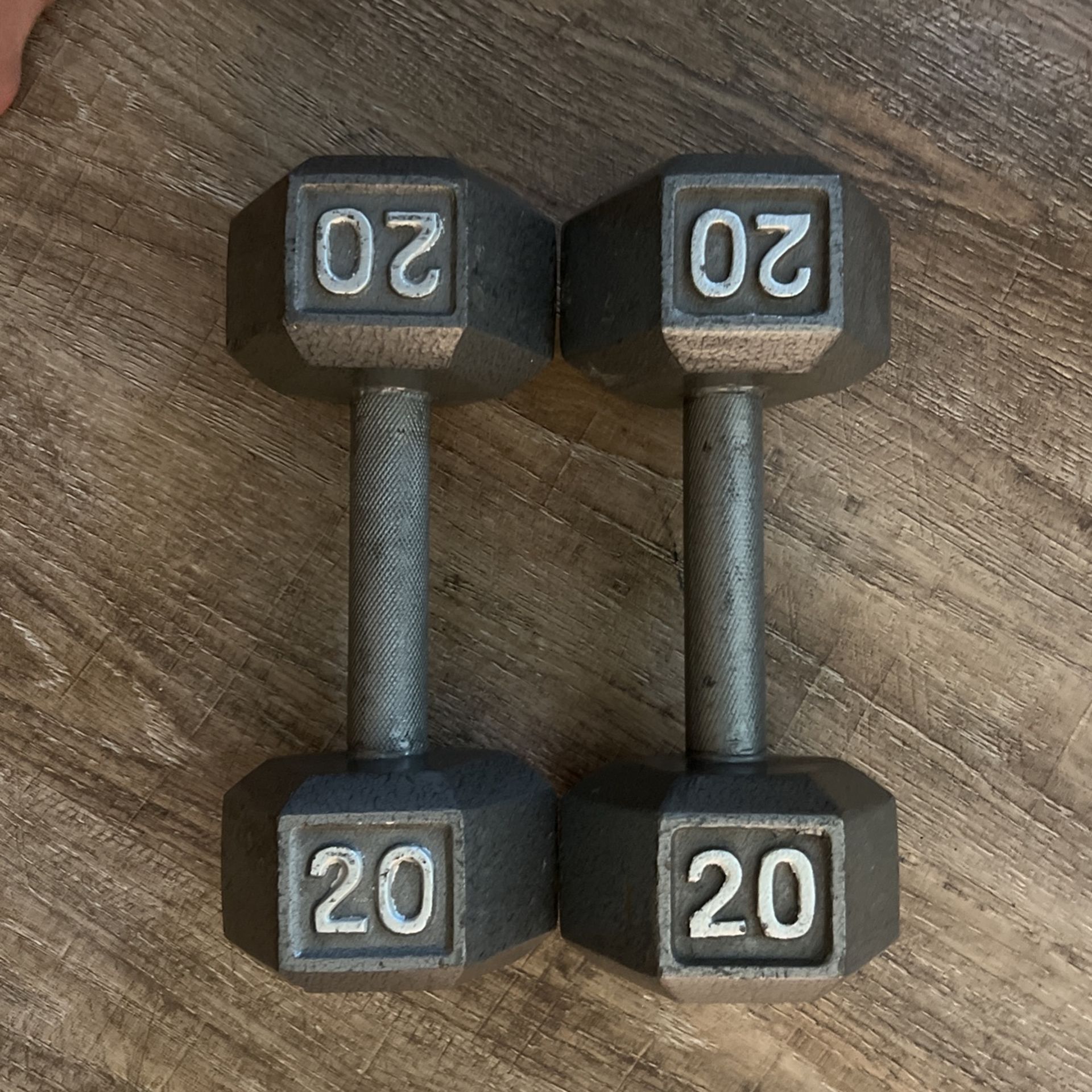 Weider Hex Dumbell Pair 20lbs