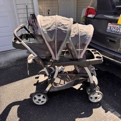 Double Stroller Baby Stroller Twins
