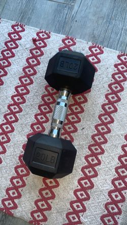 Single 20 lb Dumbbell