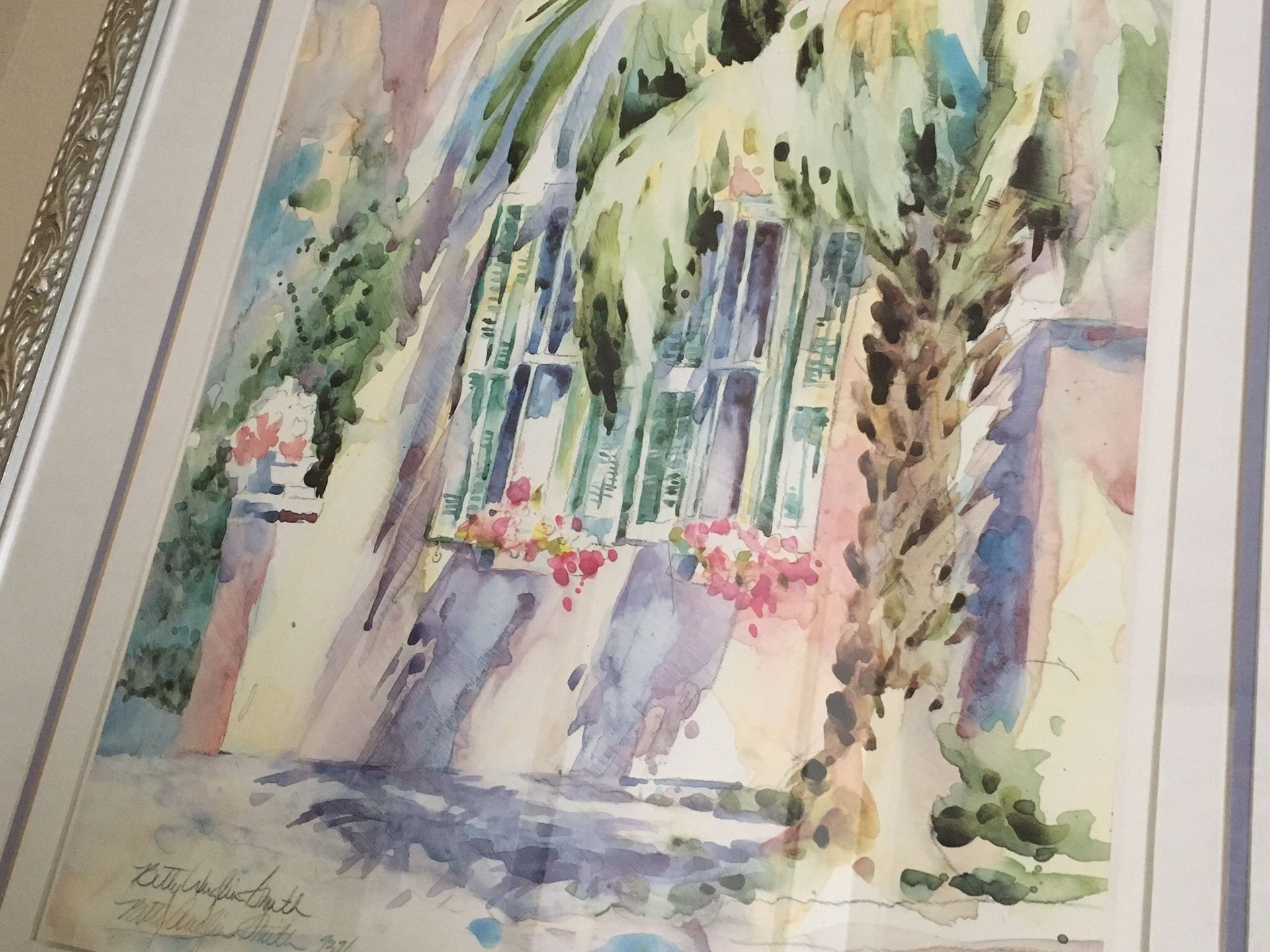 Betty Anglin Smith Watercolor Charleston print