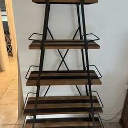 Shelf Stand-Wood 
