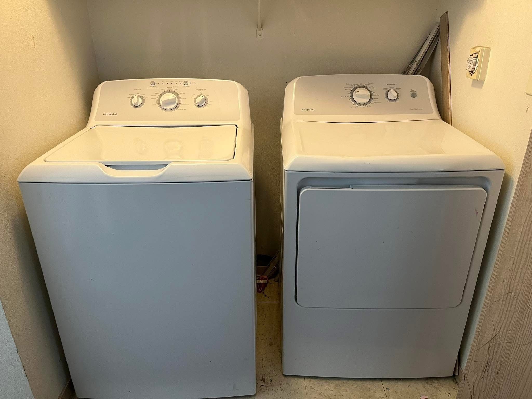 Hot Point Washer and Dryer