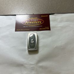 .999 Pure Silver Bar 1000 Grain  Bar (over 2 Oz. Of Silver ) 