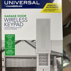 CHAMBERLAIN Clicker Keyless Entry KLIK2U-P2, Works with Chamberlain, LiftMaster, Craftsman, Genie and More, Security +2.0 Compatible Garage Door Opene
