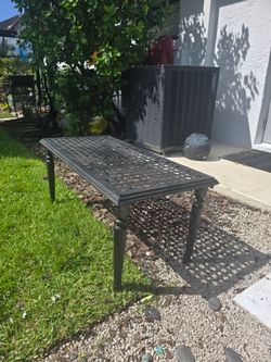 Patio bench