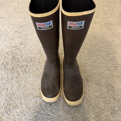 XtraTuf Tall Boots Size 8