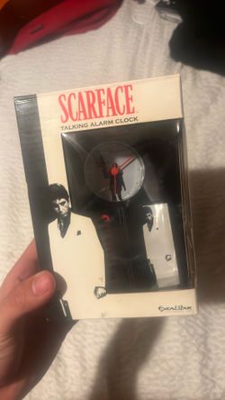 Scar face clock