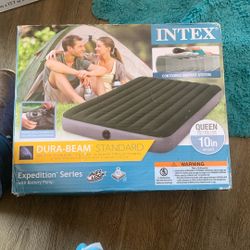Intex Durabeam Queen Blow Up Bed